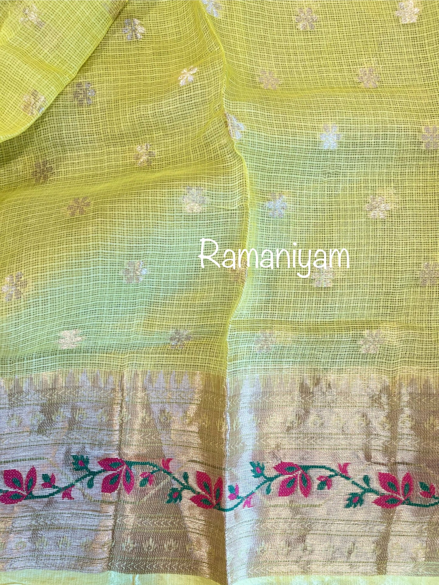 Kota saree with Jari borders