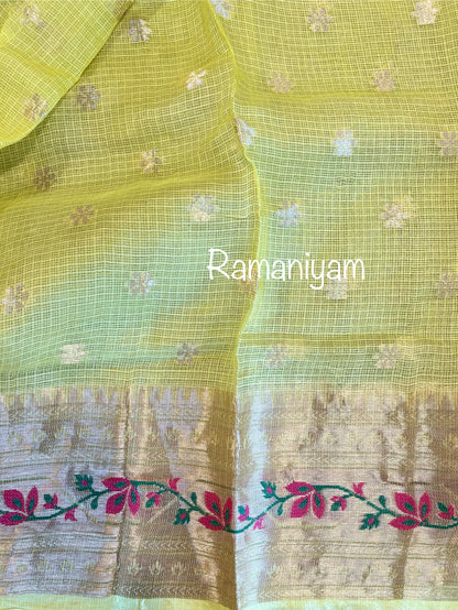 Kota saree with Jari borders