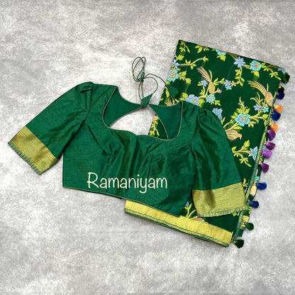 Banarasi Jamdani Saree - Ramaniyam USA