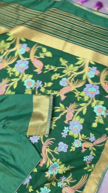 Banarasi Jamdani Saree