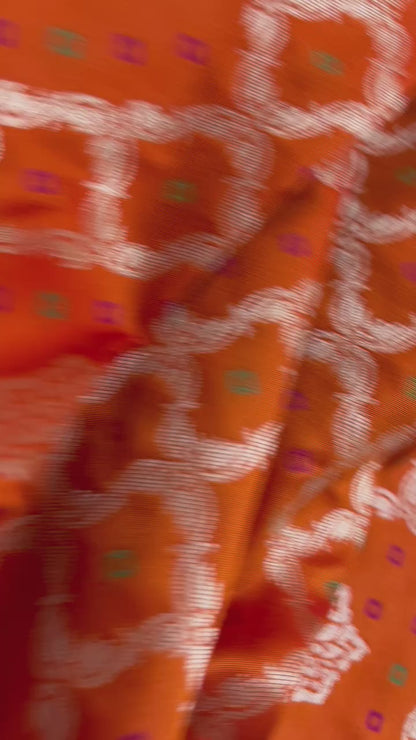 SilkPaithani (Rich Pallu Paithani Bandhani Saree)