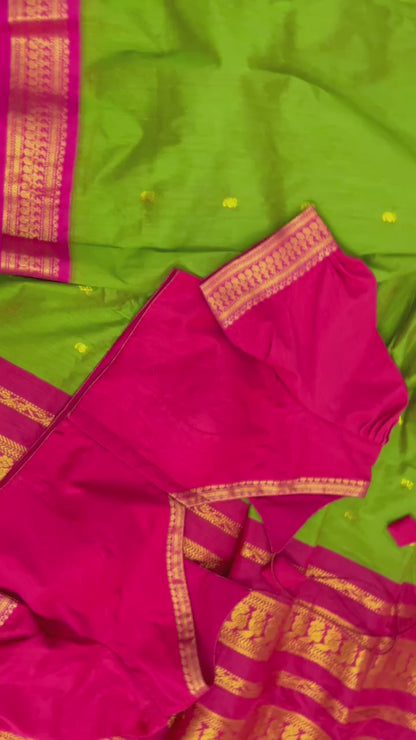 Gadwal Handloom Saree